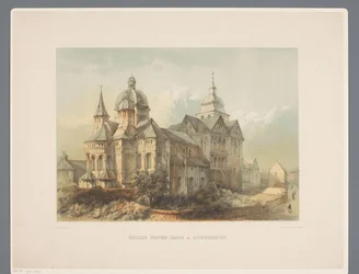 Onze Lieve Vrouwe Munsterkerk Roermondban Roermonde-i Boldogasszony-templom (cím a tárgyon) Ősi építészeti emlékművek a 11. századtól a tizenharmadik századig Limburgban (sorozat címe)