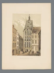 Régi városháza Maastrichtban Ancien Hôtel-de-ville (cím a tárgyon) Monuments de Maastricht (sorozat címe)