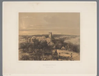 A Wilhelmstein-kastély romjai Wilhelmstein, kastély-erőd és romok (cím az objektumon) Rolduc et ses environs (sorozat címe)