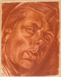 Borisz Grigorjev portréja 1886-1939, 1922.