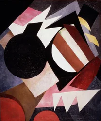 Konstruktivista csendélet, 1917