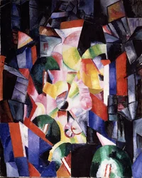 A város éjjel, 1915