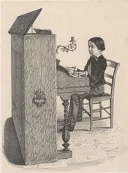 Litográfiai lemezek, 1850.