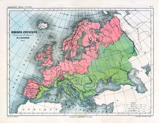 Fizikai Európa térképe