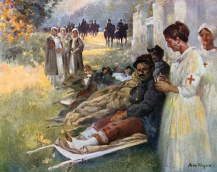 Az elsősegélynyújtás, 1914