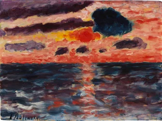 Naplemente, Borkum, 1928.