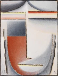 Téli hangulat Absztrakt fej, 1932.