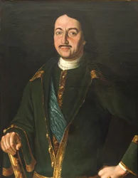 I. Nagy Péter császár portréja 1672-1725, 1758