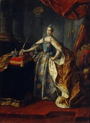 II. Katalin császárné portréja 1729-1796, 1762