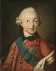 Pavel Petrovich nagyherceg portréja 1754-1801, 1765