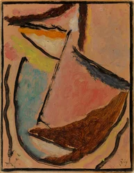 Meditációs kis absztrakt fej, 1934