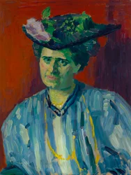 Hedwig Kubin portréja