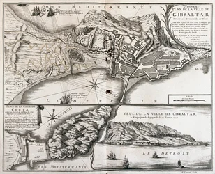 Gibilterra és Ceuta, Spanyolország - A