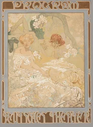 német játszóház. Színházi program, 1908.