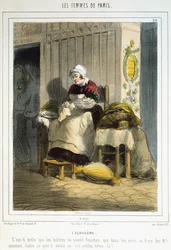 Az osztriga eladó, A párizsi nők, 1841-42