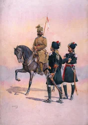 A 37. Lancers (Baluch Horse) Baluch, a 36. Jacob