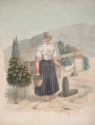 A tenerifei El Miradero nője