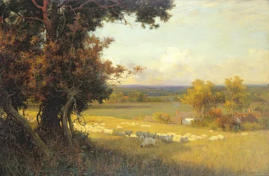 Aranyvölgy (olaj, vászon)