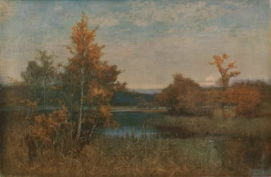 Egy őszi utófény, 1886, 1930.