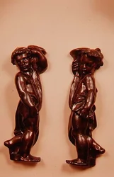 Kéménydíszek, 1855 körül (bronz)