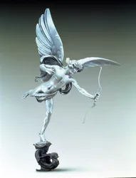 A keresztény szeretet angyala, Eros másolata a Shaftesbury emlékműből, 1893 (alumínium)