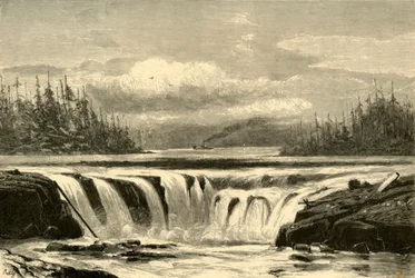 „A Willamette vízesése”, 1872.