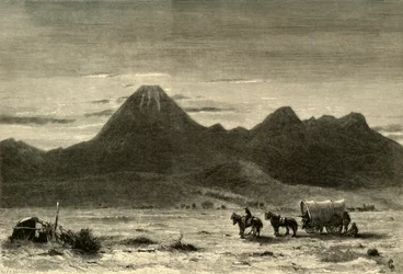 „Lassens Butte, Sacramento Valley”, 1872.