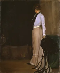 A modell, 1902 körül (olaj, vászon)