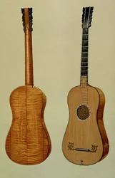Antonio Stradivarius (kb. 1644-1737) gitárja a „Musical Instruments”-ből (színes litó)