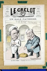 „Le Grelot” borítója, 721. szám, Színes szatirikus