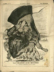 Alfred Le Pete (1841-1909) illusztrációja: La Charge (1870), 12. sz.