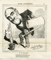 Alfred Le Pete (1841-1909) illusztrációja Le Charivariban