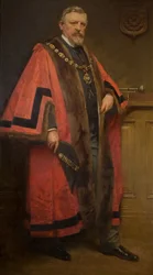 John Townsend alderman portréja, 1902.