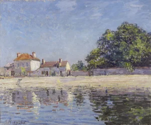 Loing partjai, Saint-Mammes (A Loing folyó Saint-Mammes-ban), 1885