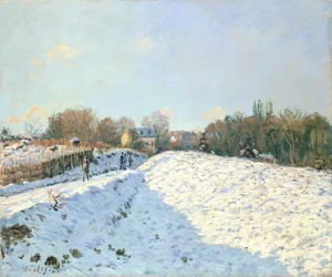 A hó hatása Argenteuilban, 1874