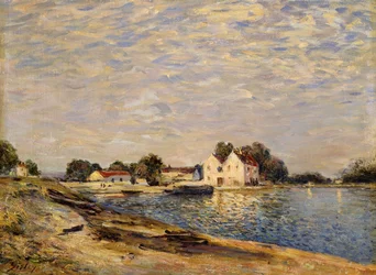 Saint-Mammes, a Loing partján; Saint-Mammes, a Loing partja, 1884