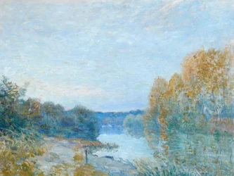 Soleil Couchant, Őszi este a folyón