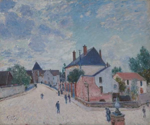 Moret utca, 1890 körül (olaj, vászon)