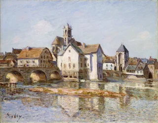 A Moret-i híd, 1892
