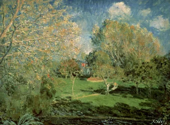 A Hoschede család kertje, 1881