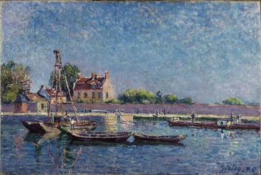 A Saint-Mammès-i zsilip