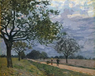 Az út Versailles-ból Louveciennes-be