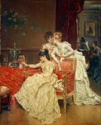 Alfred Stevens, A csésze tea