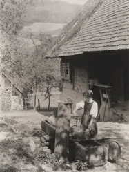 A kútnál, Fekete-erdő
