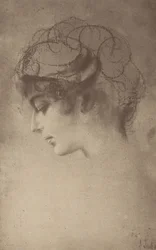Egy Lenbach-vázlat alapján