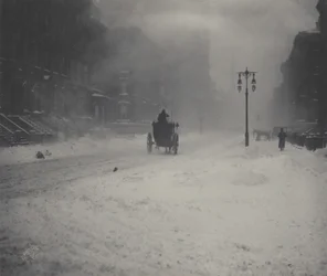A hóvihar, New York