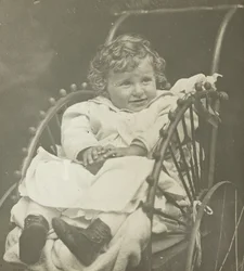 Cím nélkül: Howard Schubart a kocsiban, 1893.