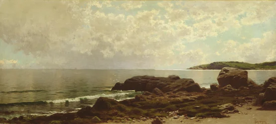 Grand Manan partjainál, 1885 körül