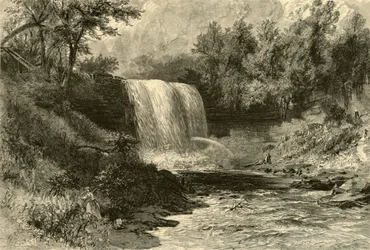 „Minnehaha vízesése”, 1874.
