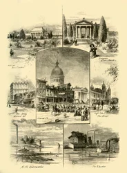 „Scenes in St. Louis”, 1874.